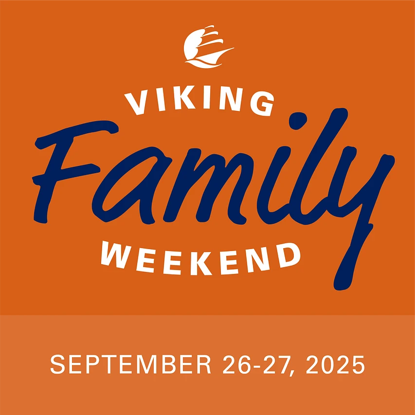 Logo for Viking Family Weekend 2025