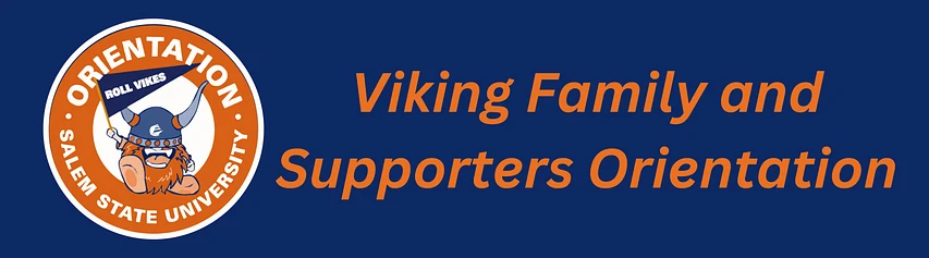 Logo for Summer 2025 Viking Family and Supporters Orientation - June 4